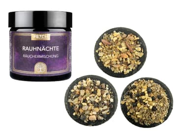 Rauchermischungen für die Rauhnächte