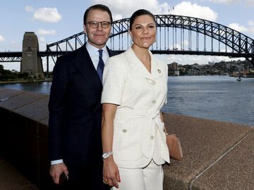 Prinz Daniel und Prinzessin Victoria in Australien.