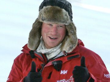 Prinz Harry bei einer Expedition im Jahr 2011.