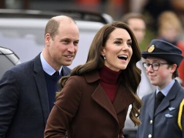 Prinz William und Prinzessin Kate auf Besuch in Cornwall. 