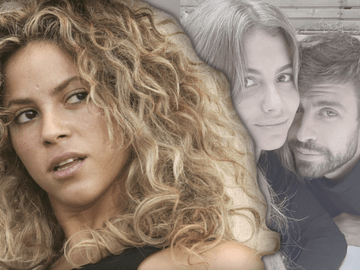 Shakira nachdenklich - im Hintergrund Gerard Piqué und neue Freundin Clara Chia Marti