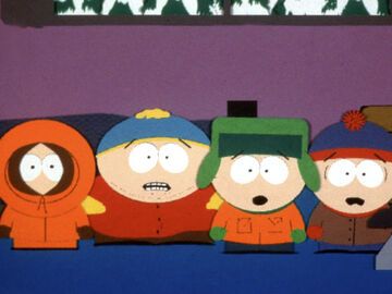 Die Hauptfiguren der Serie "South Park".