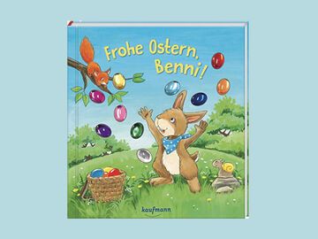 Buchcover Frohe Ostern, Benni! von Kristin Lückel und Antje Flad.