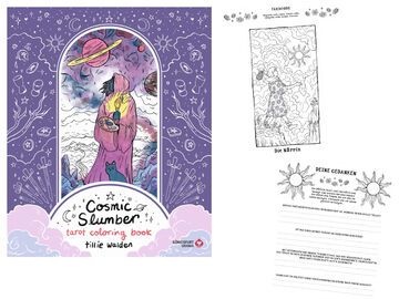 Cosmic Slumber Tarot Coloring Book Tillie Walden