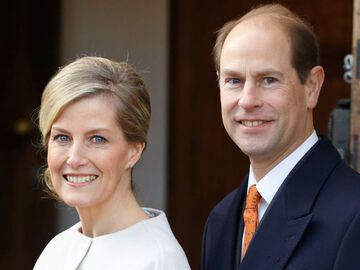 Herzogin Sophie und ihr Ehemann Prinz Edward. 