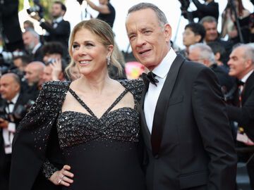 Rita Wilson und Tom Hanks bei den Filmfestspielen in Cannes 2023