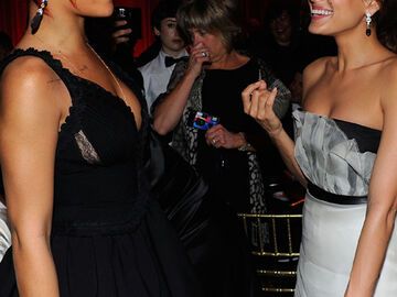Hatten viel Spaß: Rihanna und Eva Mendes