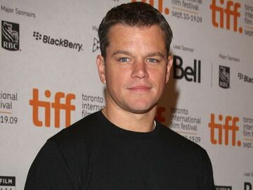 Frauenliebling Matt Damon stellte in Toronto seinen neuen Kinofilm "The Informant" vor