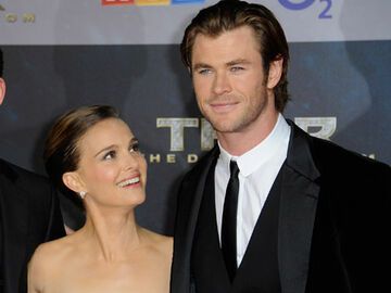 Natalie Portman und Chris Hemsworth verstanden sich gut während des Drehs zu Thor" und arbeiteten gern zusammen