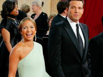 2003: Jennifer Lopez und Ben Affleck strahlen auf dem Roten Teppich der Oscars. Zehn Monate später gehen sie getrennte Wege - wenige Tage vor der Verlobung gaben sie ihr Liebes-Aus bekannt