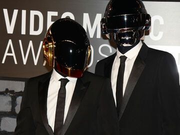 Blieben natürlich undercover: das französische Erfolgsduo Daft Punk