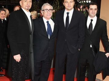 Ben Kingsley, Regisseur Martin Scorsese, Leonardo DiCaprio und Produzent Bradley J. Fischer waren sichtlich stolz auf die gelungene Premierenfeier ihres neuen Films