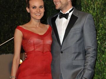 Glücklich zeigte sich auch dieses Schauspieler-Paar: Diane Kruger mit ihrem Freund Joshua Jackson