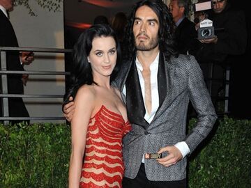 Immer noch frisch verliebt: Katy Perry mit Lover Russell Brand