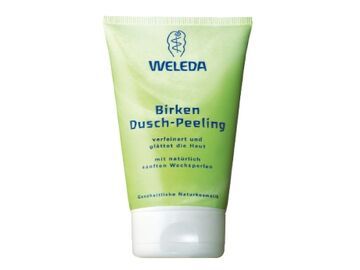 Dusch-Peeling: GlÃ¤ttet und 
reinigt: Birken Dusch-´­Peeling von Weleda, 
150 ml 
ca. 7 Euro