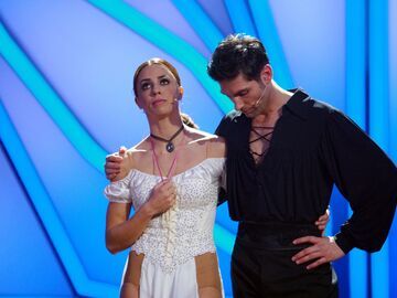 Vanessa Mai und Christian Polanc unglücklich bei "Let's Dance"
