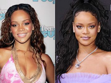 Rihanna früher und heute
