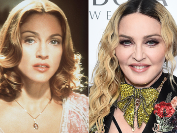 Madonna früher und heute