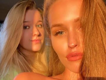 Selfie von Laura Müller und Adeline Norberg
