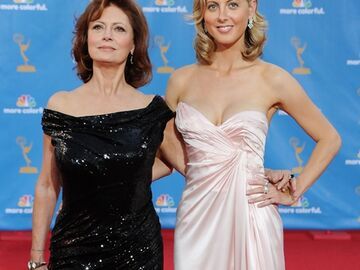 Stolze Mutter: Susan Sarandon mit ihrer Tochter Eva Amurri war fÃ¼r ihre Rolle in "Don´´t Know Jack" nominiert