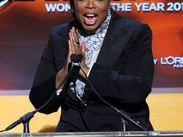 DIE Powerfrau überhaupt: Talkmasterin Oprah Winfrey war voll in ihrem Element