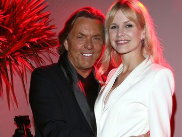 Otto Kern nahm seine Frau Naomi mit nach Cannes zur "German Films Reception"