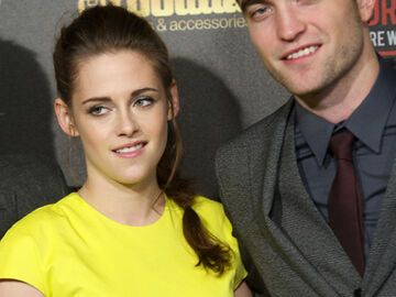 15. November 2012: Die "Twilight"-Karawane hält in Madrid: Kristen Stewart und Robert Pattinson lächeln zaghaft in die Kameras ...