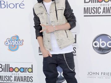 Auch Justin Bieber durfte auf dem Roten Teppich nicht fehlen