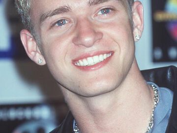Blondierte Haare, kurze Löckchen: das war der Look von Timberlake im Mai 1999