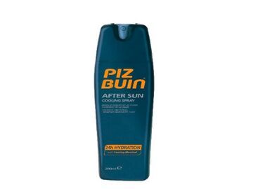 Für den Körper: After Sun Cooling Spray von Piz Buin, 200 ml ca. 18 Euro 