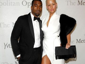 Rapper Kanye West und Model Amber Rose stehen nun öffentlich zu ihrer Beziehung