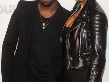 Rapper und Modedesigner: Kanye West zeigt sich ganz zahm an der Seite von Freundin Amber Rose. Nach seinem legendärem Auftritt bei den "MTV Music Awards" gibt sich der Rapper wieder in gewohnt cooler Pose