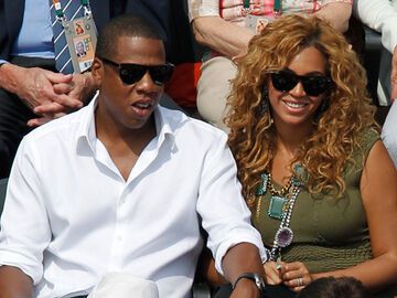 Jay-Z und Beyoncé teilen die Leidenschaft für Sport. Hier schauen sich die beiden in New York das Finale der US Open an
