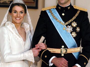 Nur acht Tage später, am 22. Mai 2004, heirateten der spanische Thronfolger Felipe und Letizia Ortiz Rocasolano