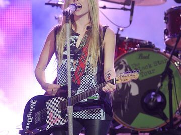 Heimspiel: Die kanadische Sängerin Avril Lavigne war nicht nominiert, sang aber für ihre Fans