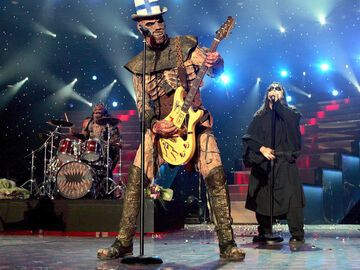 Lordi - die finnische Hard-Rock Band sorgte beim 'ESC 2006' für großes Aufsehen. Mit ihrer speziellen Mischung aus Hard-Rock und elektrischen Klängen schafften es die Zombies mit´  292 Punkten auf den verdienten ersten Platz