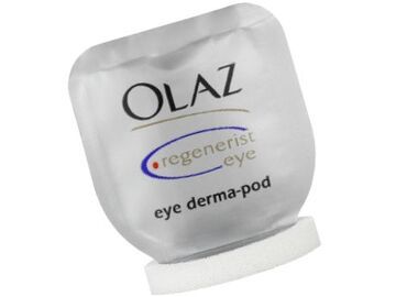 Massageschwämmchen mit abschwellender Wirkung "Regenerist Eye Derma-Pod" von Olaz, 
24 St. ca. 25 Euro
