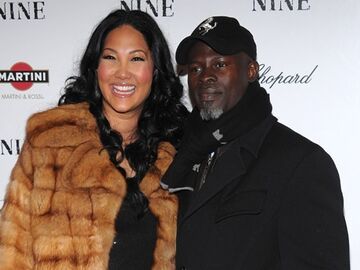 Kimora Lee Simmons lief dick eingepackt mit Ehemann Djimon Hounsou über den roten Teppich
