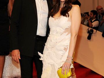 Designer Riccardo Tisci mit Schauspielerin Liv Tyler