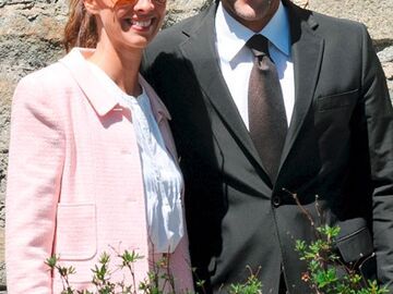Hochzeitsgäste: Der ehemalige Tennis-Profi Carl-Uwe Steeb und seine Frau Kim Steeb