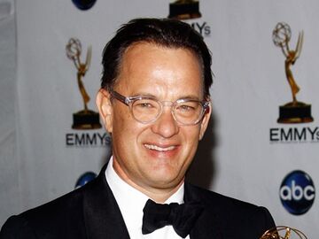 Intellektuell: Tom Hanks mit Brille