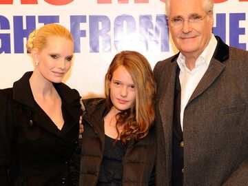 Schauspieler Sky Du Mont, seine Frau Mirja und ihre Tochter Tara