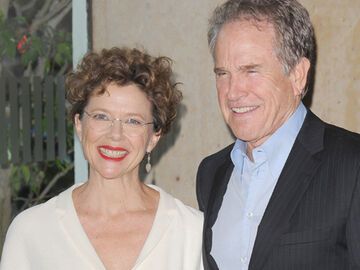 Annette Bening und Warren Beatty, beide amerikanische Schauspieler und glückliches Ehepaar, kamen ebenfalls zur Verleihung