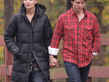 Das Paar privat: Von Anfang an wurde die Beziehung zwischen Katie Holmes und Tom Cruise als inszeniert empfunden. Wie es wirklich war, wissen nur die Beiden selbst