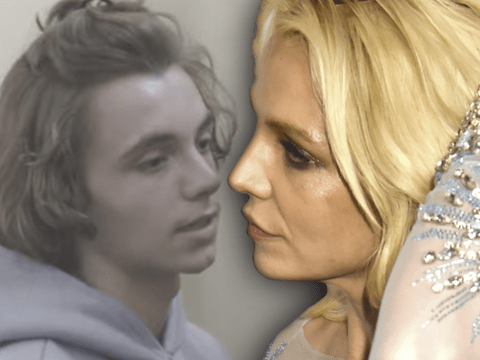 Britney Spears am Boden - Sohn Jayden schaut ernst