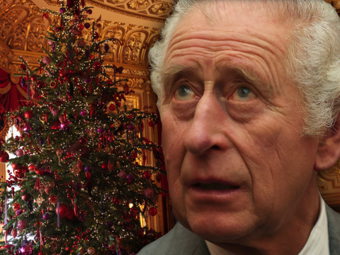 König Charles III. in der Weihnachtszeit