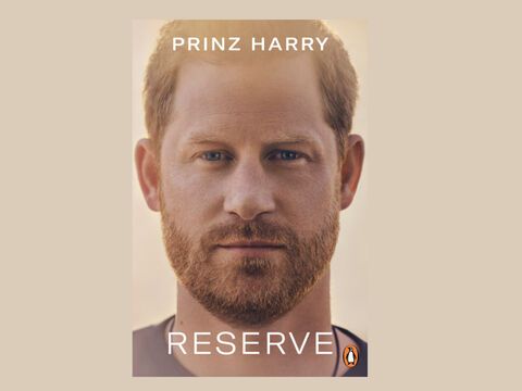 Buchcover Reserve mit Prinz Harry