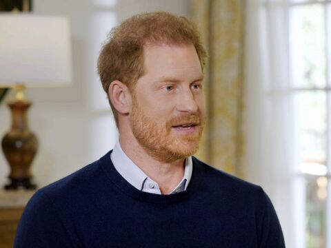 Prinz Harry in ITV-Interview