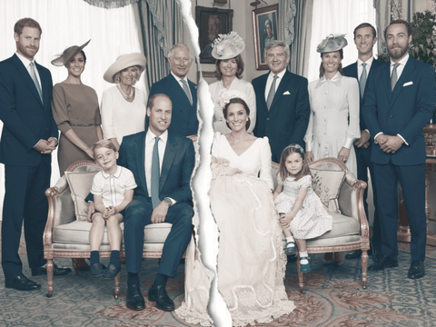Taufe von Prinz Louis - Familienbild der Royal Family