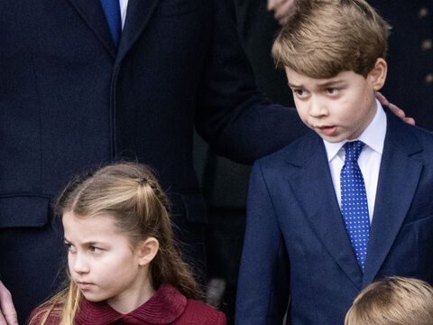 Prinzessin Charlotte und Prinz George, 2022.